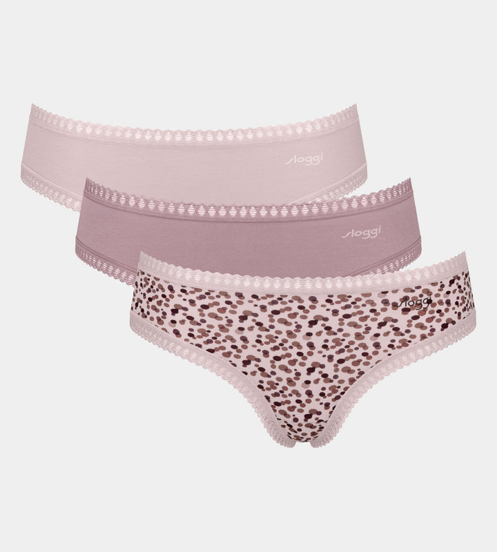Sloggi - Go Crush Hipster 3-pack - V001 Multi Colour Hipster Sloggi