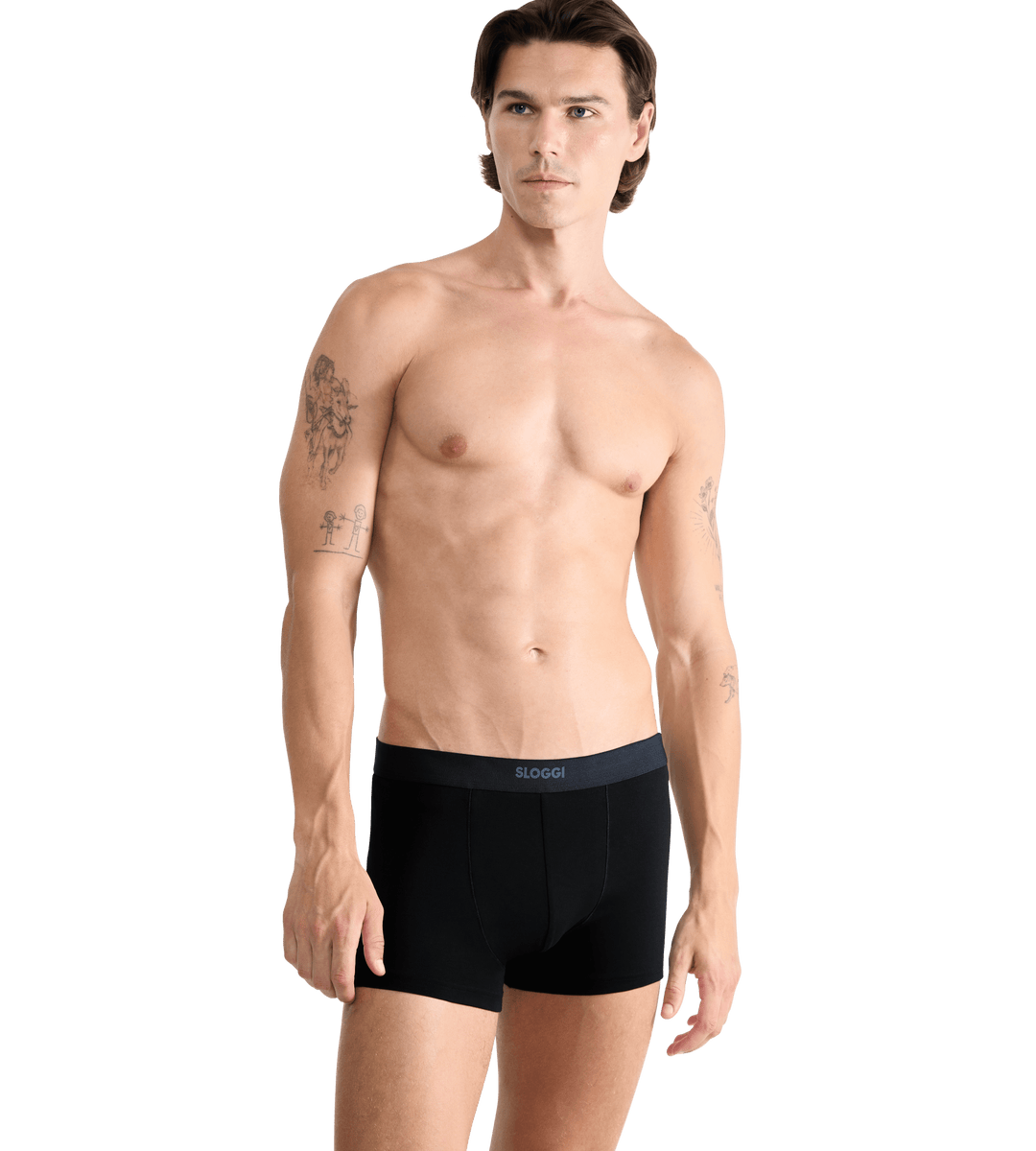 Sloggi - Ever Ease Short 2-pack - Black Boxershort Sloggi