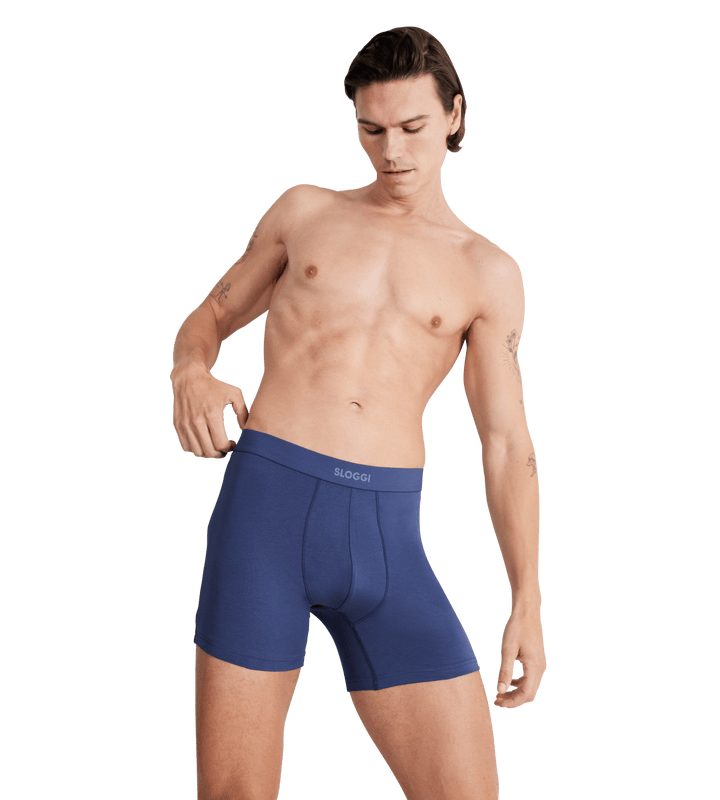 Sloggi - Ever Ease Short 2-pack - Indigo Boxershort Sloggi