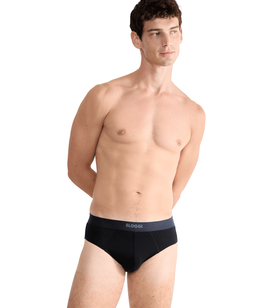 Sloggi - Ever Ease Brief 2-pack - Black Slip Sloggi