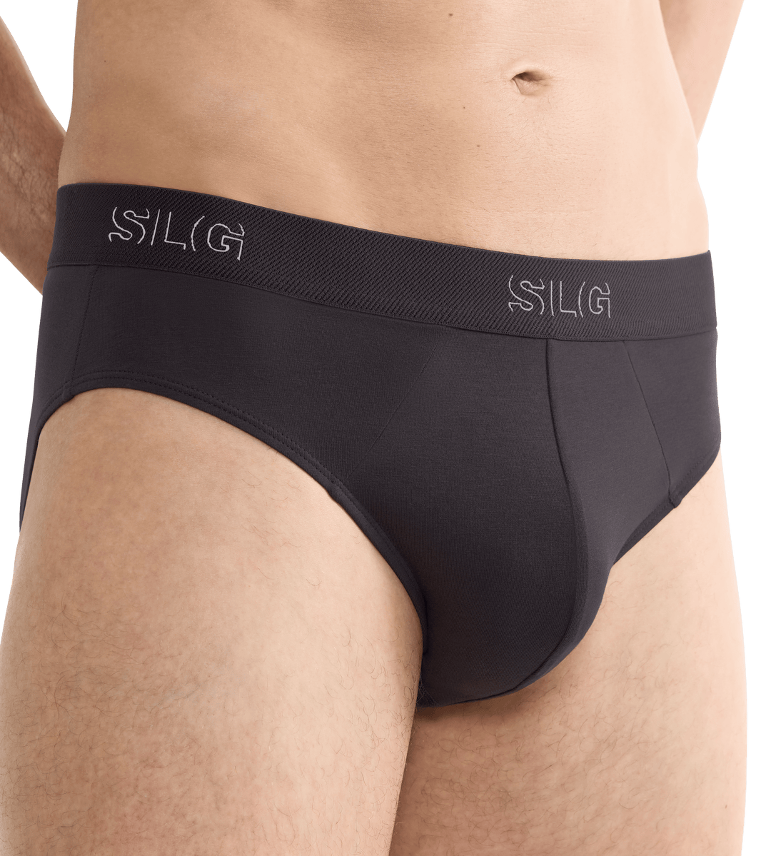 Sloggi - SLG Base Brief 2-pack - 3828 Charcoal Slip Sloggi