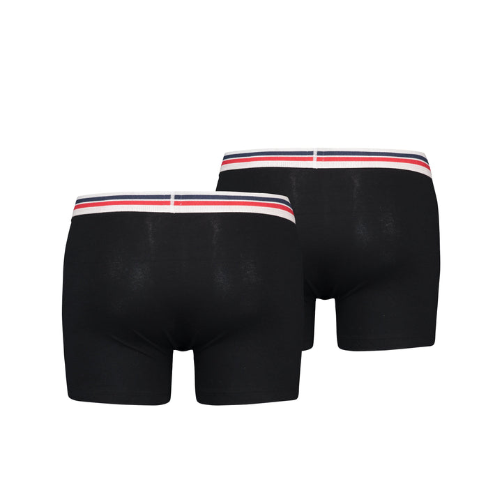 Levi's - Placed Sportswear Logo Boxer 2-pack - 701222843 - 001 Black Boxershort Levis