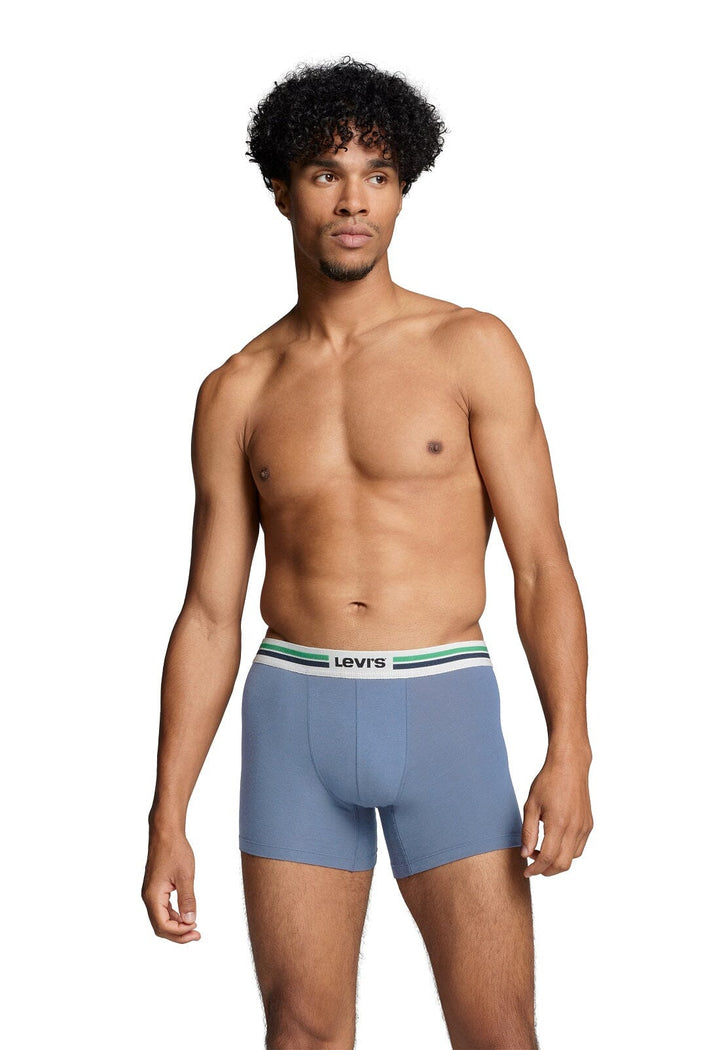 Levi's - Placed Sportswear Logo Boxer 2-pack - 701222843 - 002 Blue Boxershort Levis