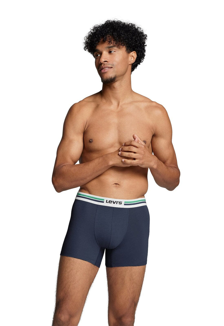 Levi's - Placed Sportswear Logo Boxer 2-pack - 701222843 - 002 Blue Boxershort Levis