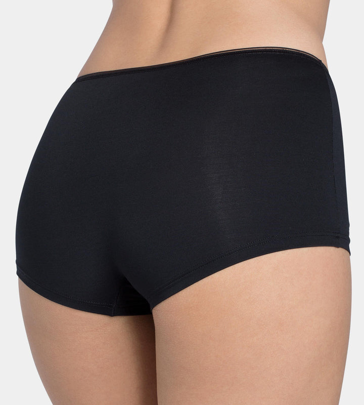 Sloggi - Feel Sensational Short 02 - Zwart Slip Sloggi