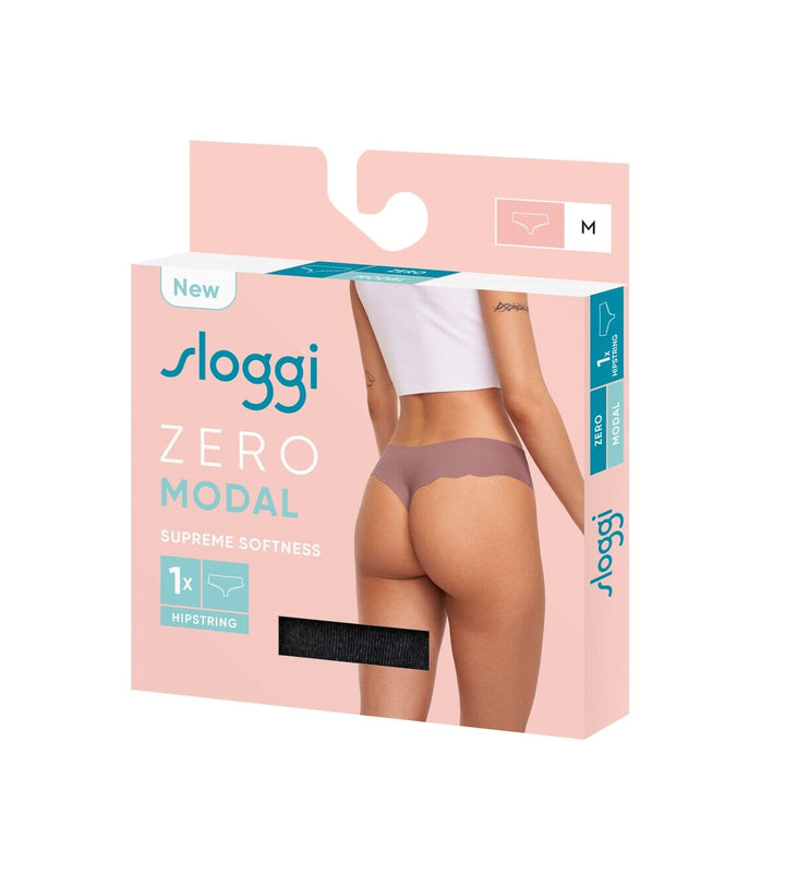 Sloggi - ZERO Modal 2.0 Hipstring - Black String Sloggi