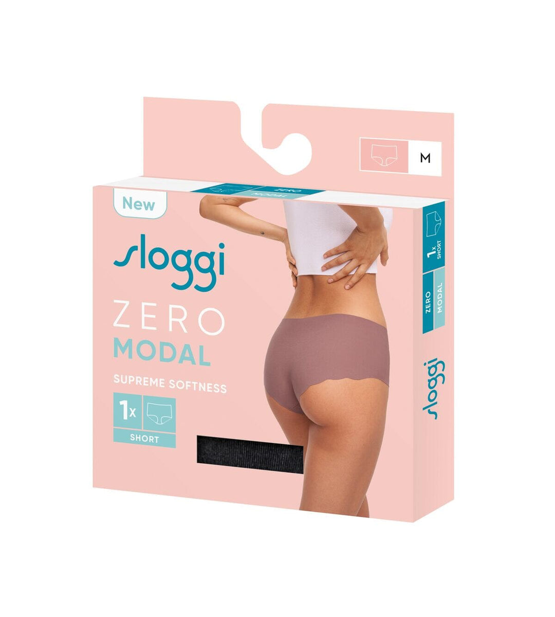 Sloggi - ZERO Modal 2.0 Short - Black Short Sloggi