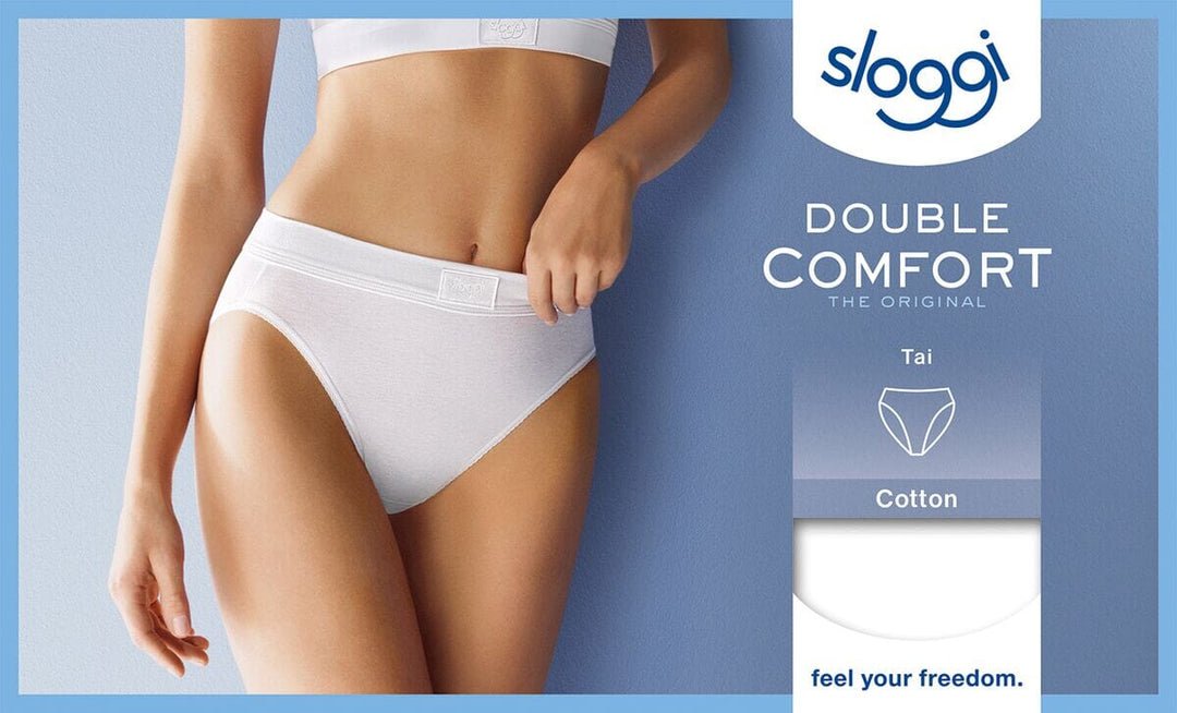 Sloggi - Double Comfort Tai - Wit Slip Sloggi