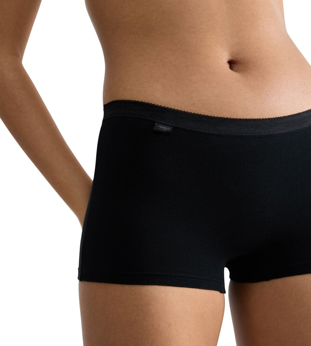 Sloggi - Basic+ Short - Zwart Boxershort Sloggi