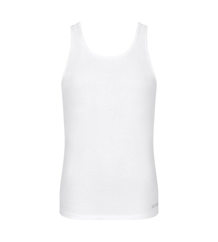 Sloggi - Men GO ABC 2.0 Tank Top 2-pack - White Hemd Sloggi
