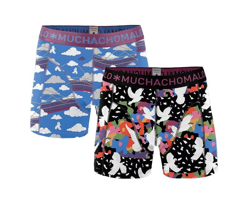 Muchachomalo - Short 2-pack - Doves X Boxershort Muchachomalo