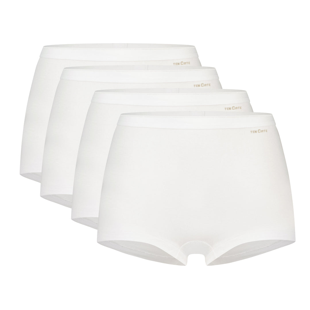 Ten Cate - 32419 - Basic Women Shorts 4-pack - White Short Ten Cate