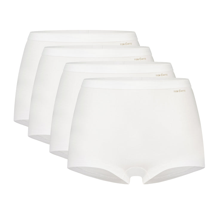 Ten Cate - 32419 - Basic Women Shorts 4-pack - White Short Ten Cate