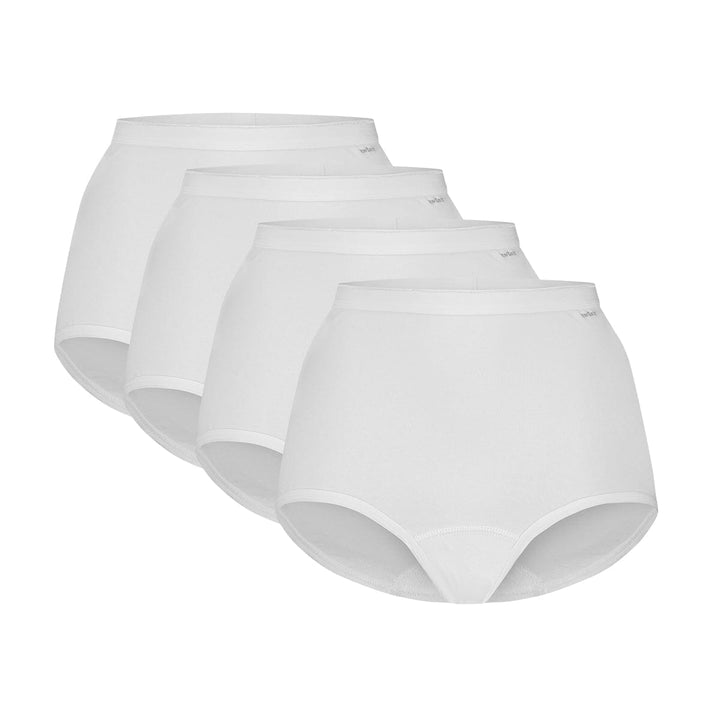 Ten Cate - 32420 - Basic Women High Waist 4-pack - White Short Ten Cate