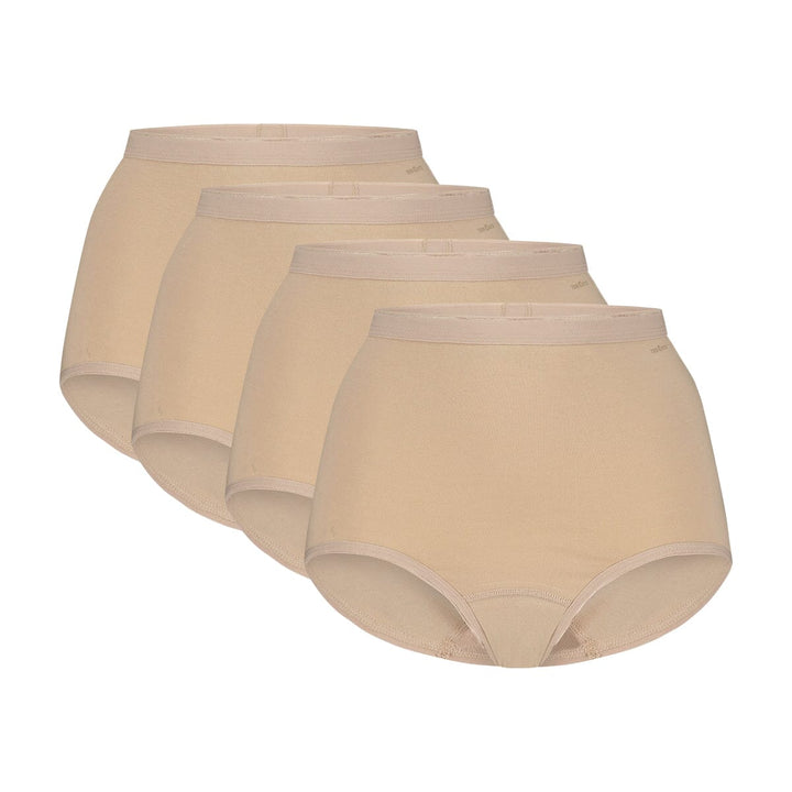 Ten Cate - 32420 - Basic Women High Waist 4-pack - Beige Short Ten Cate