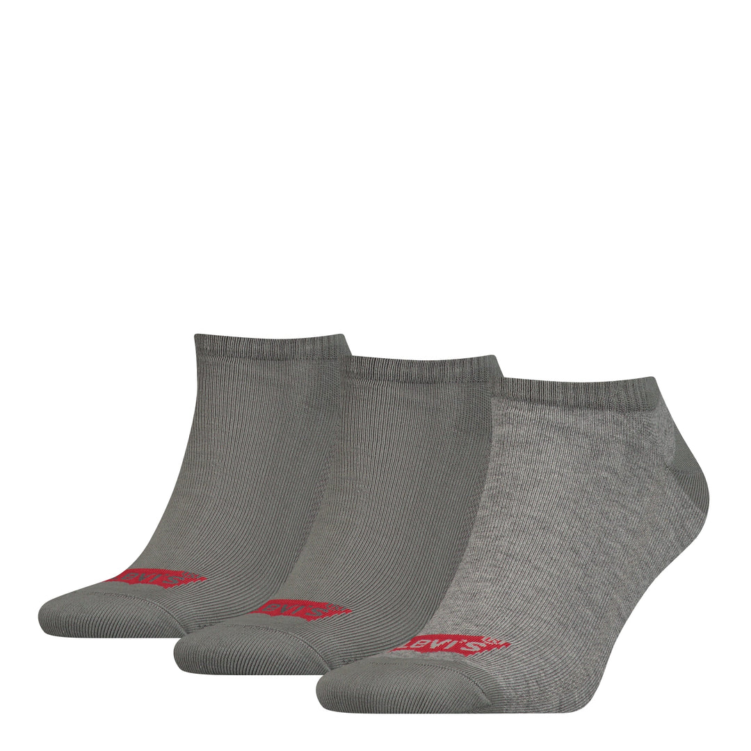 Levi's low cut 2-pack Batwing - Middle Grey Melange Into Underwear Standaard Levis