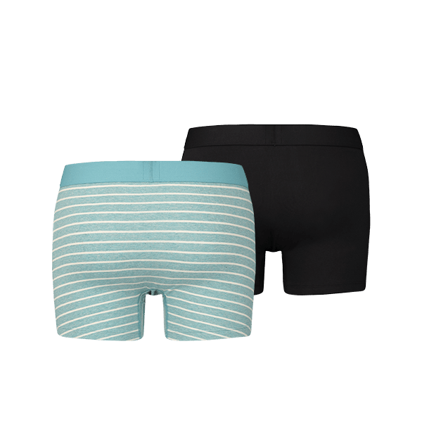 Levi's - Vintage Stripe Boxer 2-pack - Reef Waters Boxershort Levis