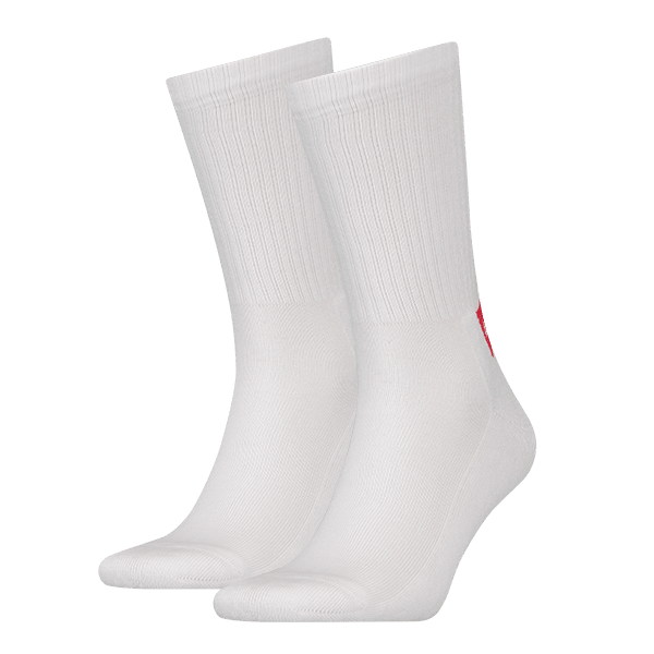 Levi's 120SF Regular Batwing 2-pack Sokken - white Into Underwear Standaard Levis