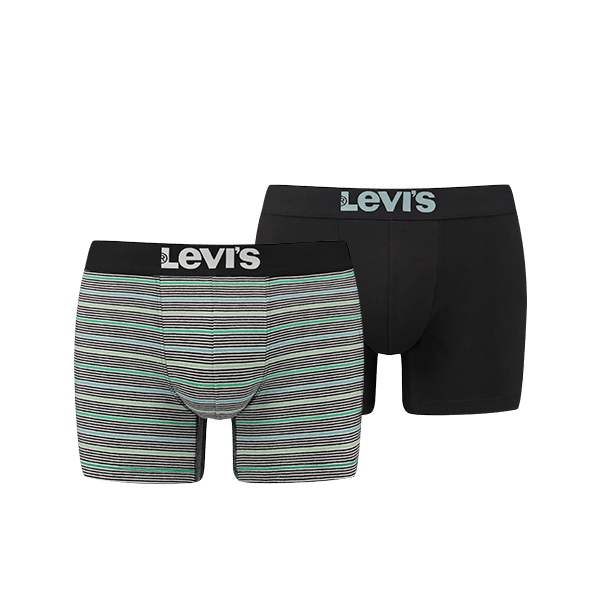 Levi's - 200SF Multi Color Stripe 2-pack - Reef Waters Boxershort Levis