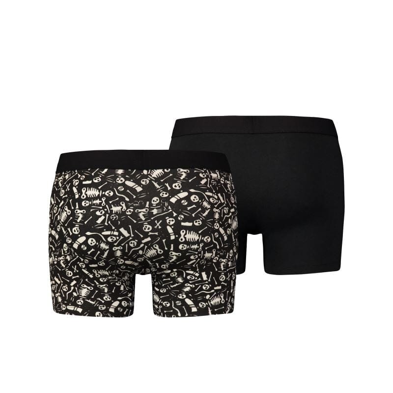 Levi's - Boxer 2-pack - Skull Black/White Boxershort Levis