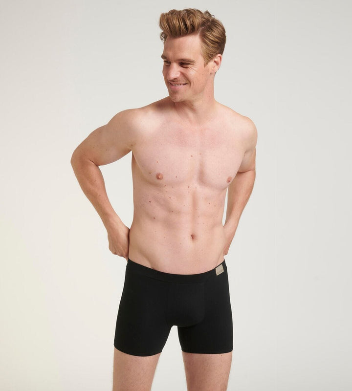 Sloggi - GO Natural Short 2-pack - 0004 Black Short Sloggi