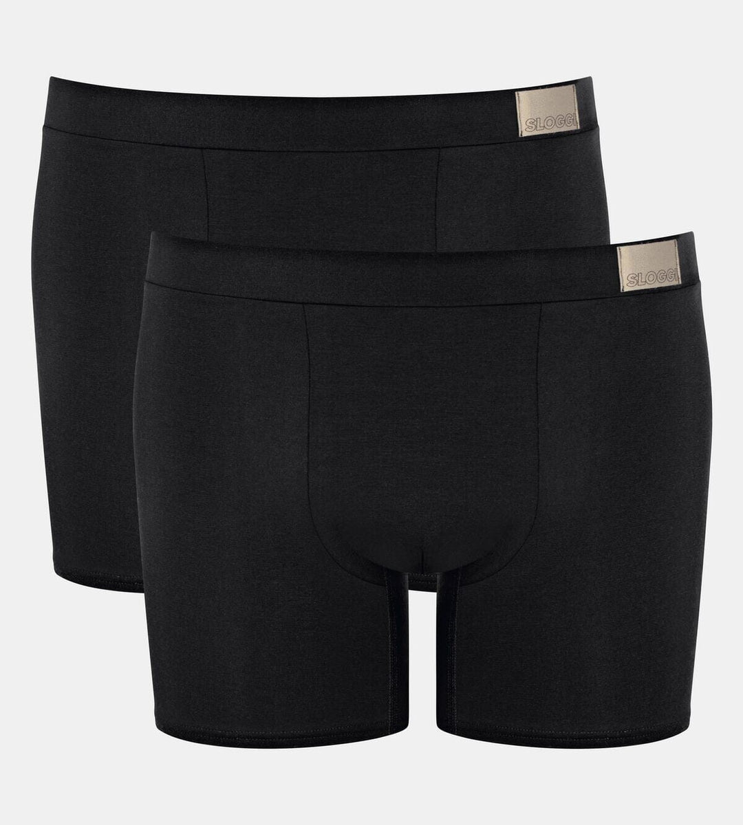 Sloggi - GO Natural Short 2-pack - 0004 Black Short Sloggi