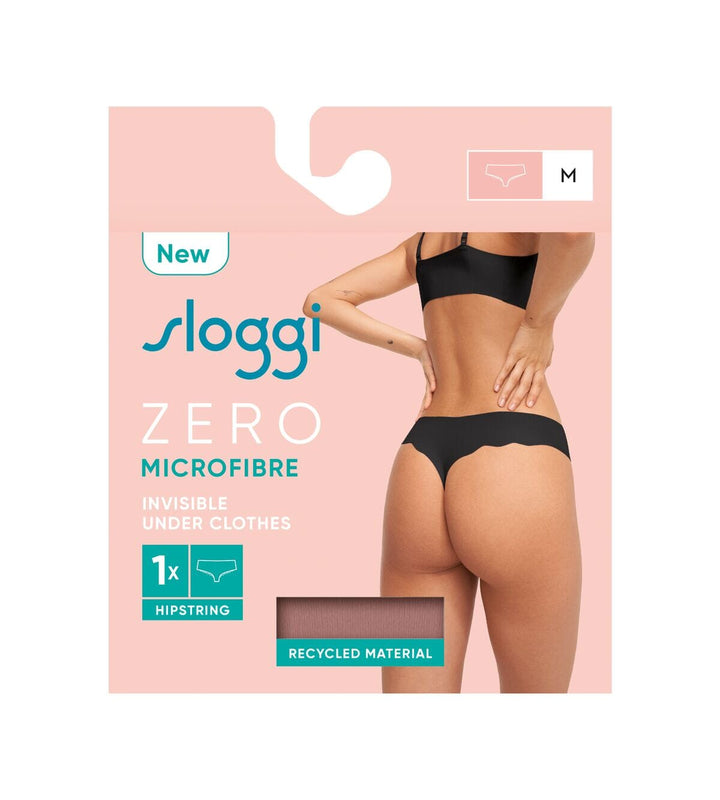 Sloggi - ZERO Microfibre 2.0 Hipstring - Oud roze String Sloggi