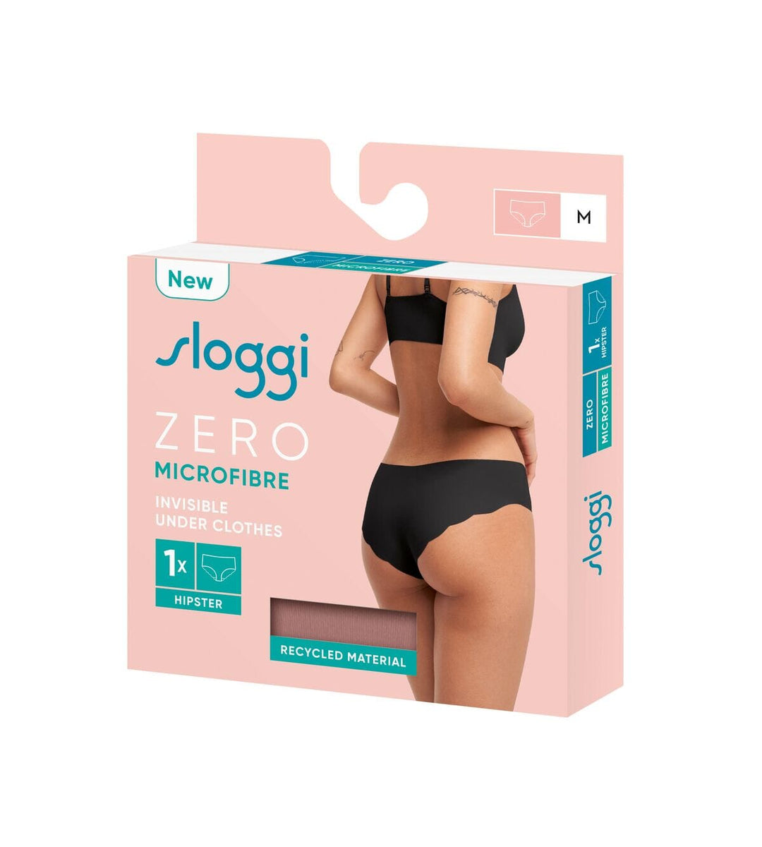 Sloggi - ZERO Microfibre 2.0 Hipster - Oud roze Hipster Sloggi