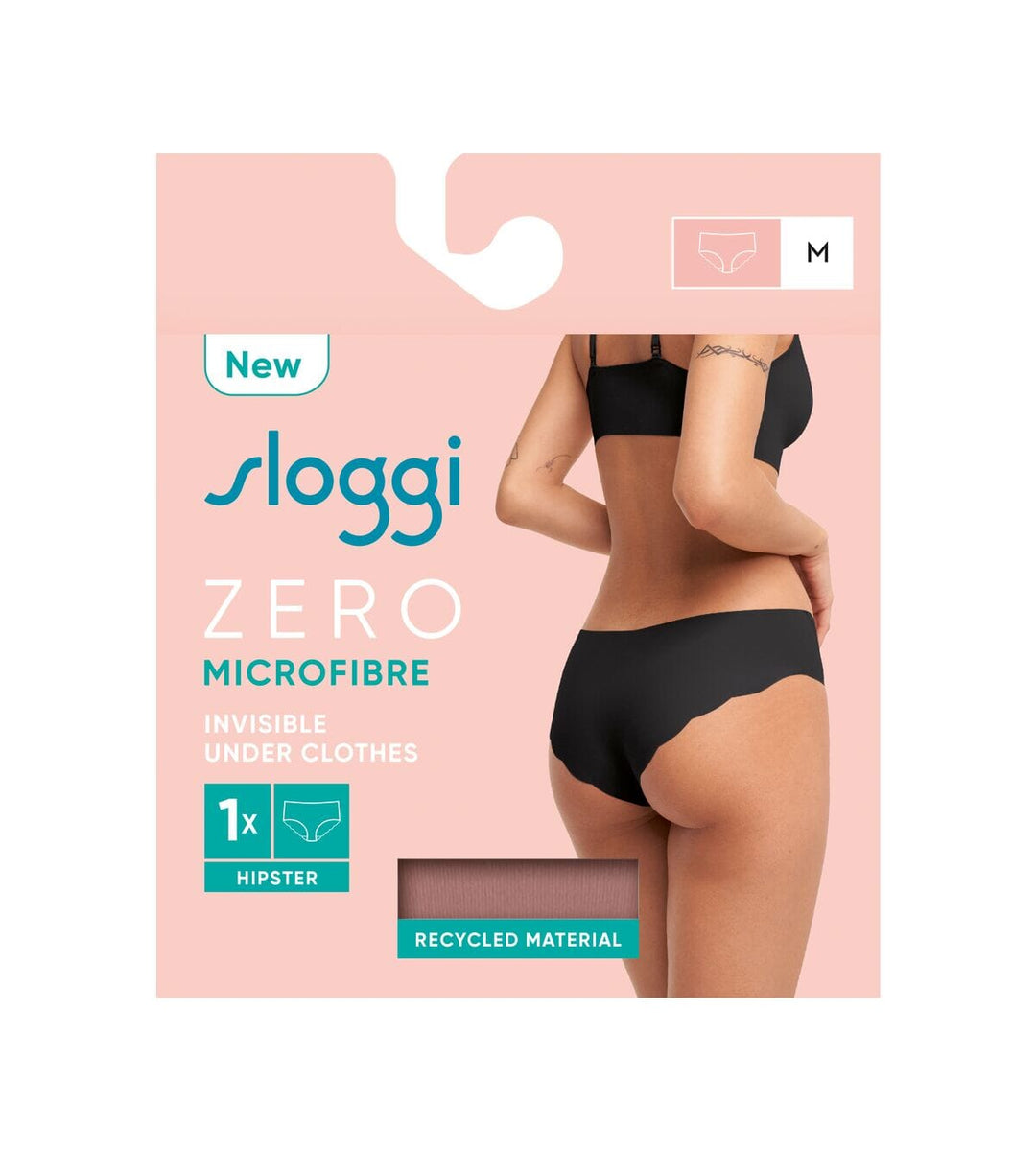 Sloggi - ZERO Microfibre 2.0 Hipster - Oud roze Hipster Sloggi