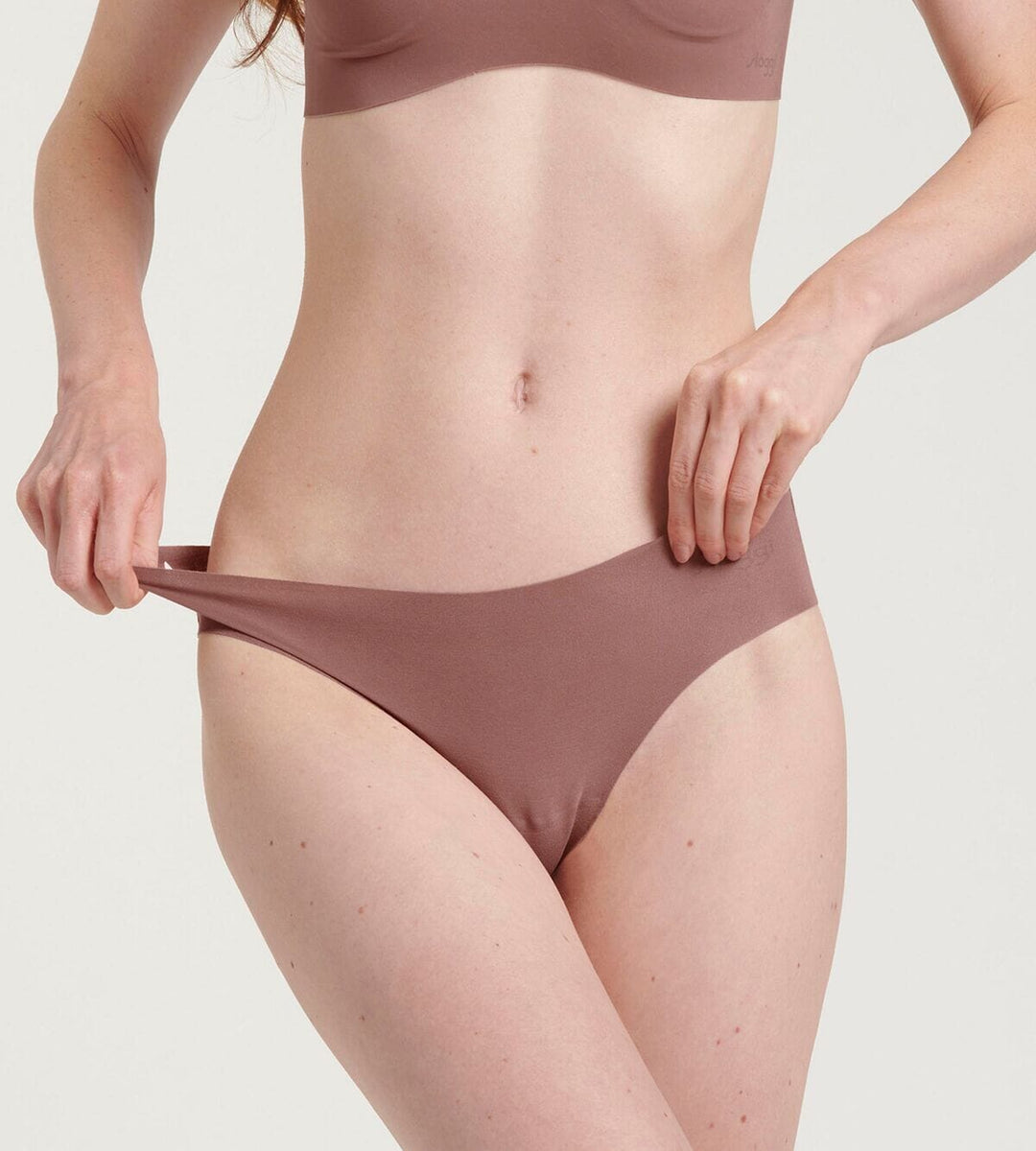 Sloggi - ZERO Modal 2.0 Hipstring - Oud roze String Sloggi