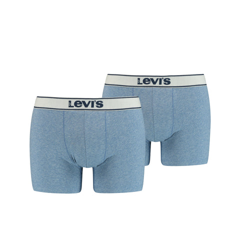 Levi's - Vintage Heather Boxer 2-pack - 100001150 - 012 Light Blue Boxershort Levis 