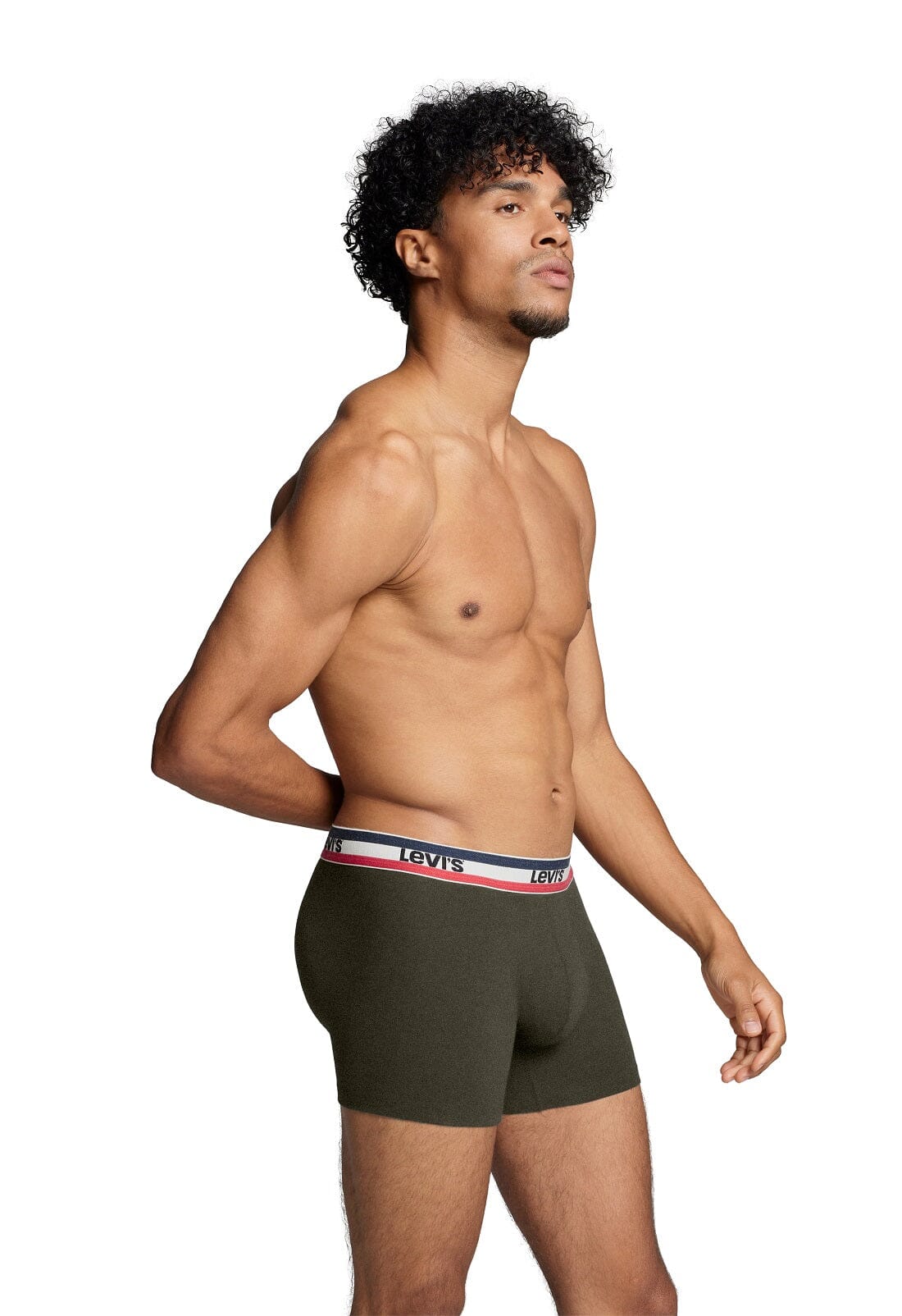 Levi's - Sportswear Logo Boxer 3-pack - 100002870 - 009 Khaki Boxershort Levis 