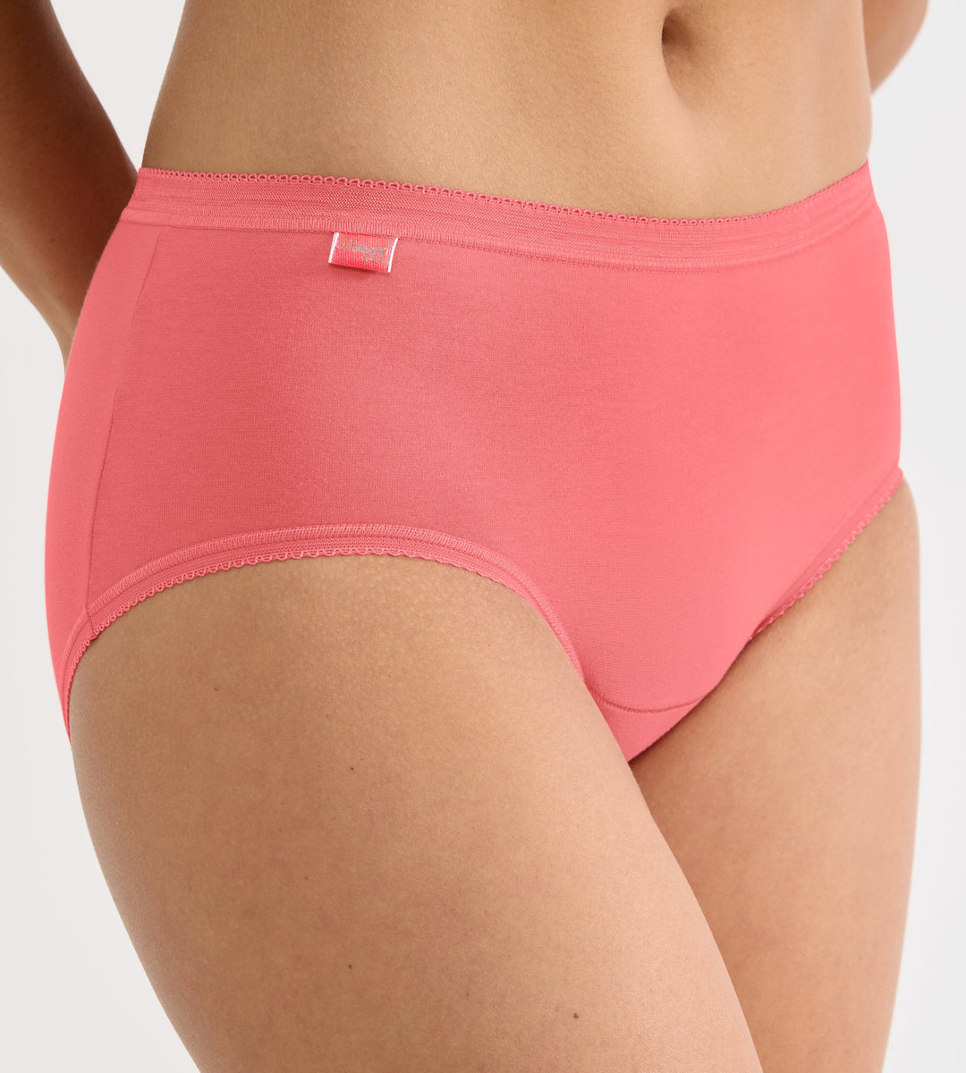 Sloggi - Basic+ Midi 4-pack - Multi-Colour M006 Red Slip Sloggi 