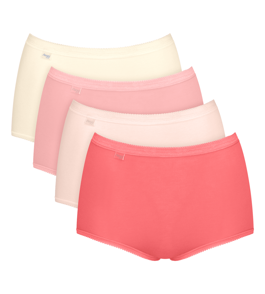 Sloggi - Basic+ Maxi 4-pack - Multi-Colour M006 Slip Sloggi 