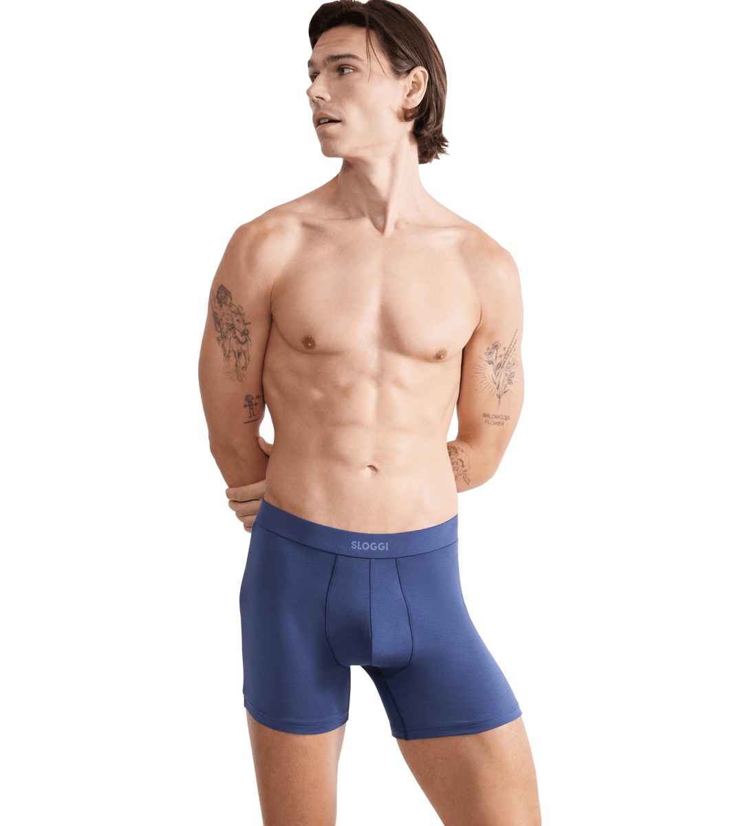 Sloggi - Ever Ease Short 2-pack - Indigo Boxershort Sloggi 