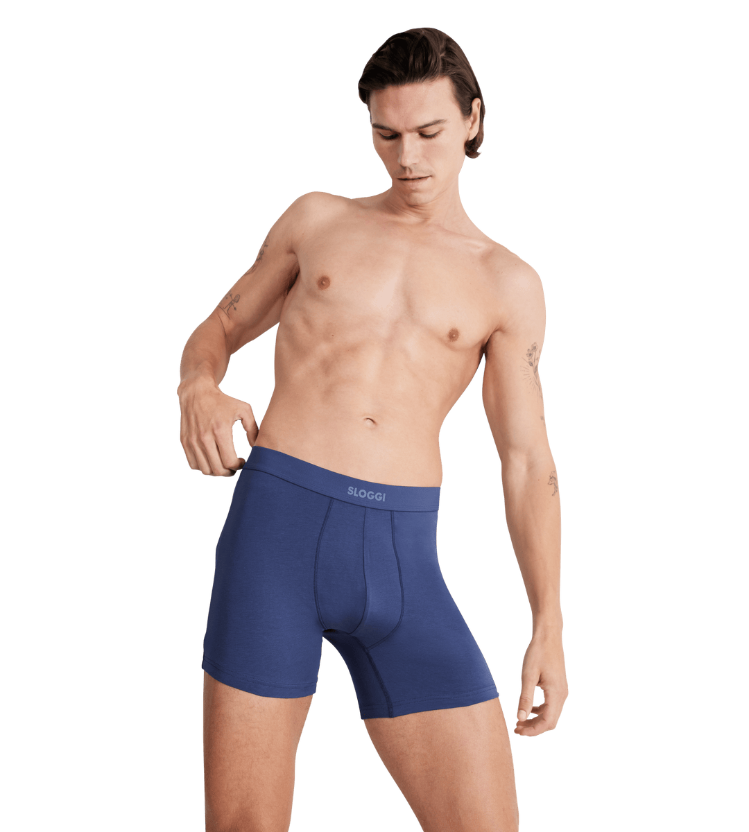 Sloggi - Ever Ease Short 2-pack - Indigo Boxershort Sloggi 