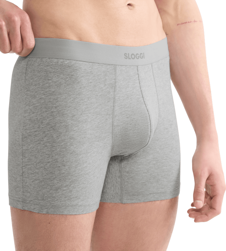 Sloggi - Ever Ease Short 2-pack - Multi-Colour (Grey) Boxershort Sloggi 