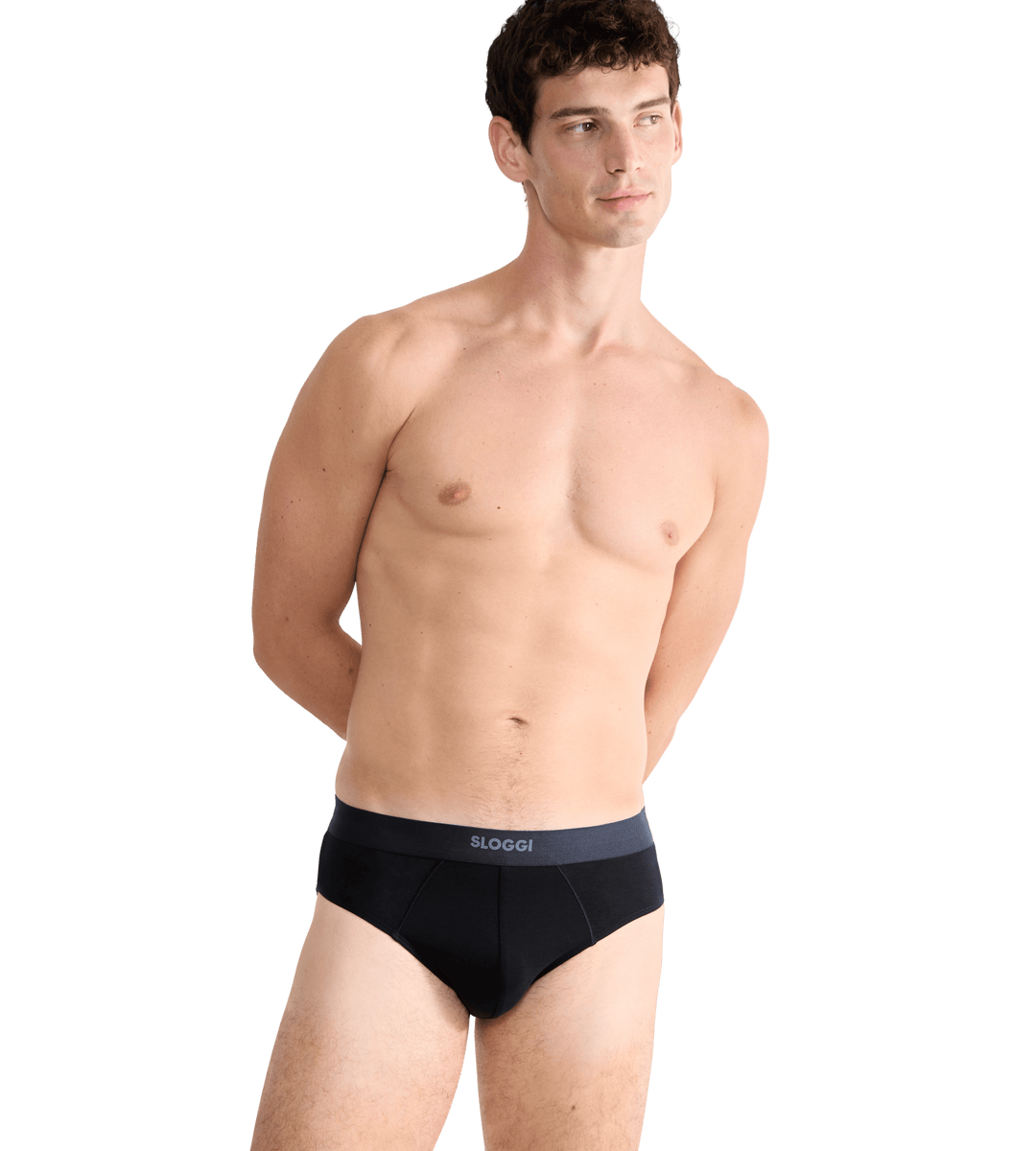 Sloggi - Ever Ease Brief 2-pack - Black Slip Sloggi 