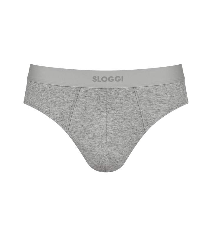 Sloggi - Ever Ease Brief 2-pack - Mulit-Colour (Grey) Slip Sloggi 