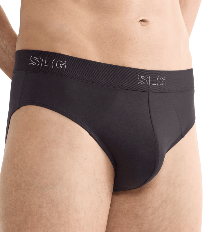 Sloggi - SLG Base Brief 2-pack - 3828 Charcoal Slip Sloggi 