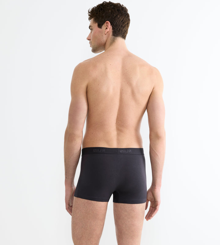 Sloggi - SLG Base Trunk 2-pack - 3828 Charcoal Slip Sloggi 