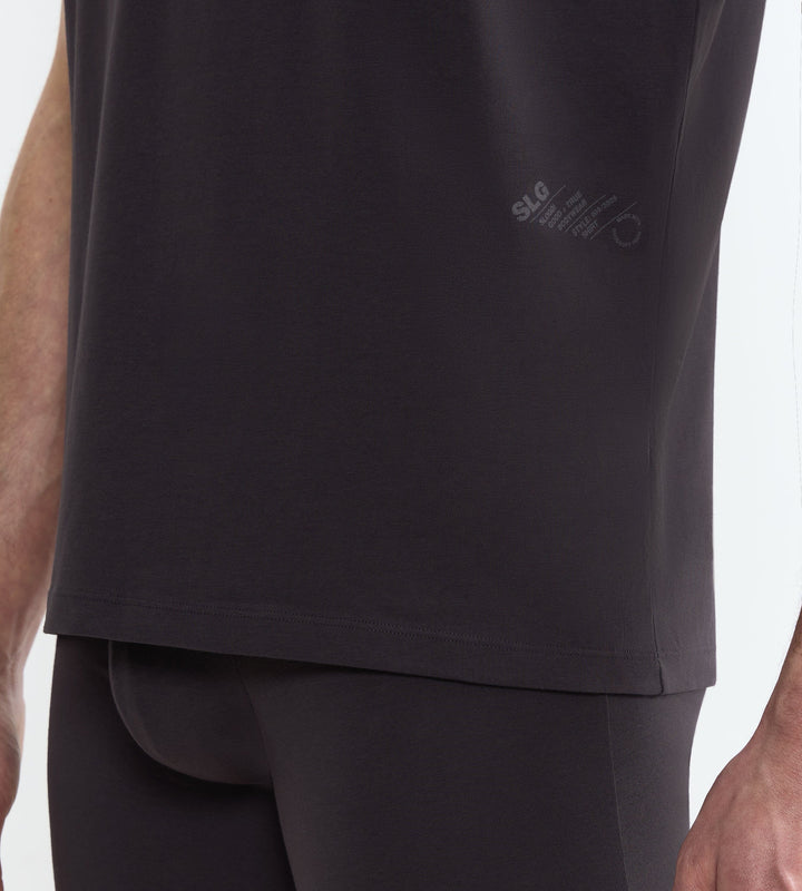 Sloggi - SLG Base O-Neck - 3828 Charcoal Shirt Sloggi 
