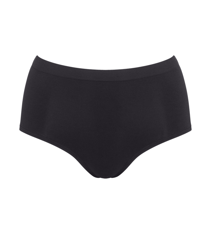 Sloggi - Go Sense HighWaist 2-pack - 0004 Zwart Slip Sloggi 