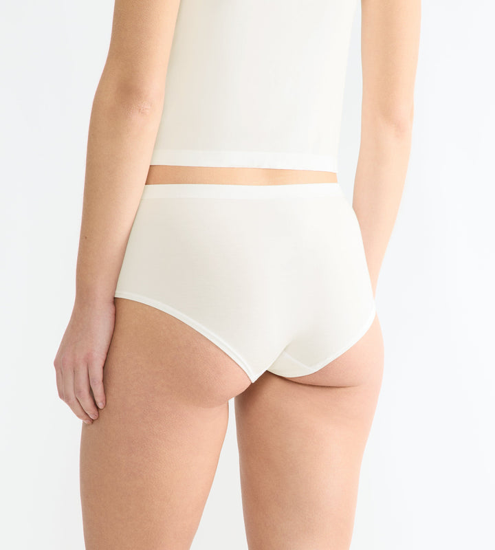 Sloggi - Go Sense HighWaist 2-pack - 00GZ Silk White Slip Sloggi 