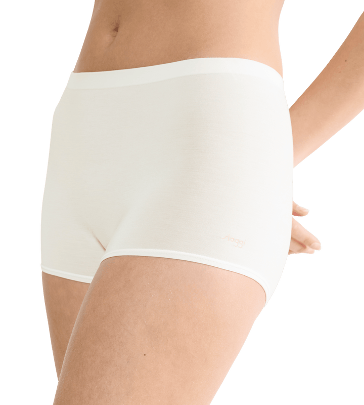 Sloggi - Go Sense Short 2-pack - 00GZ Silk White Slip Sloggi 