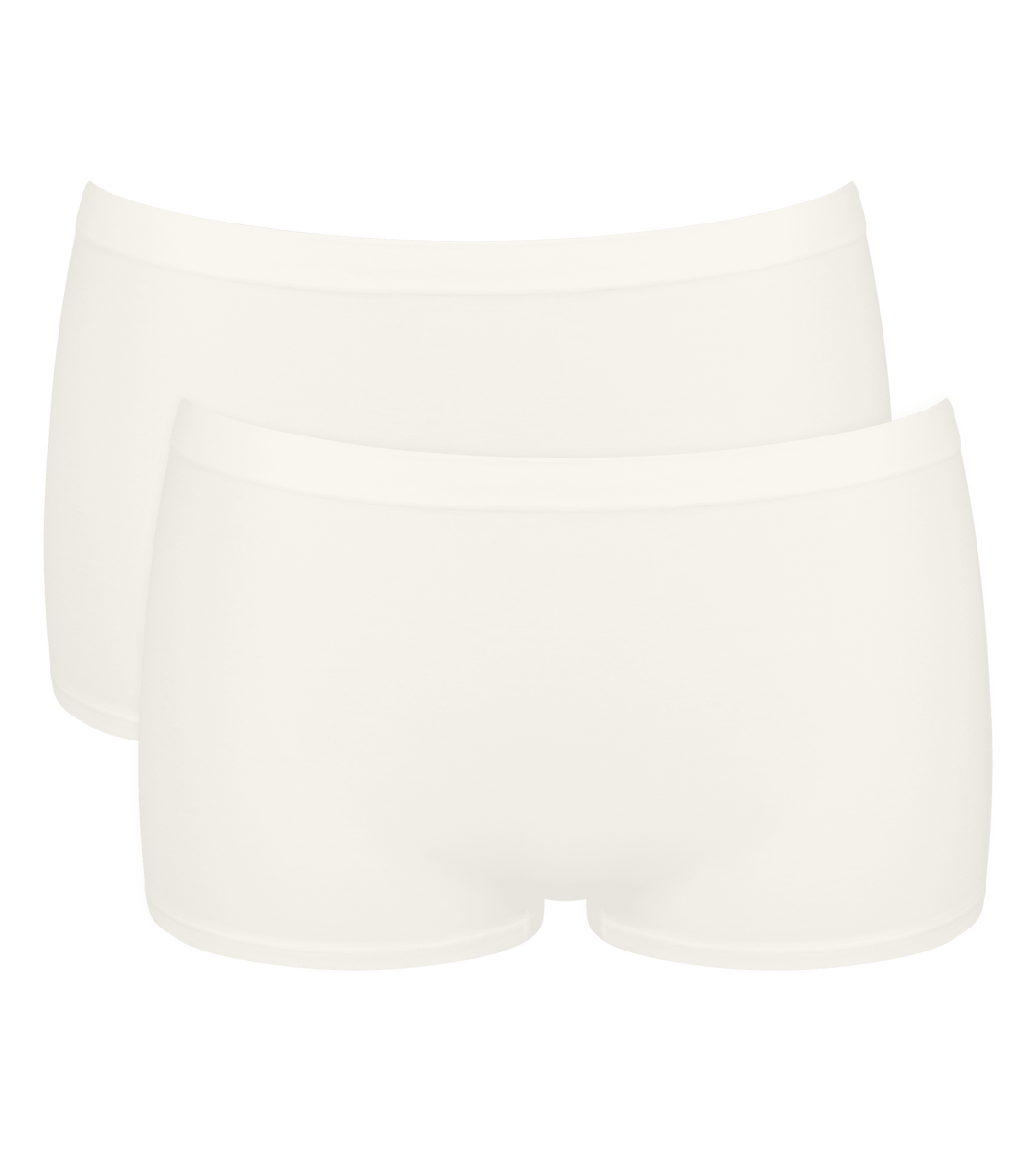 Sloggi - Go Sense Short 2-pack - 00GZ Silk White Slip Sloggi 