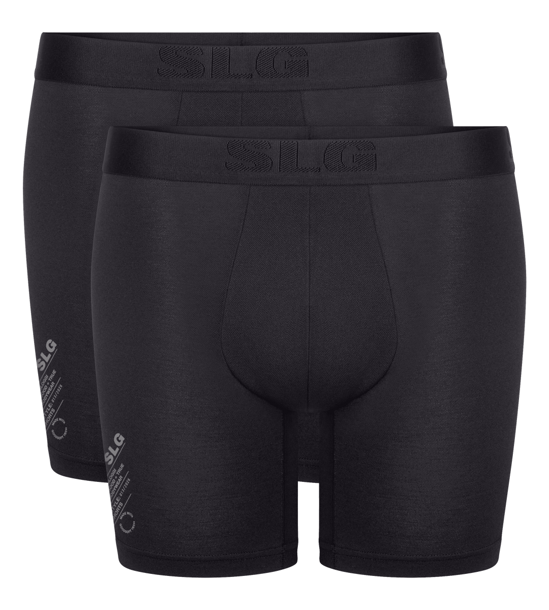 Sloggi - SLG Base Soft Short 2-pack - 0004 Black Boxershort Sloggi 
