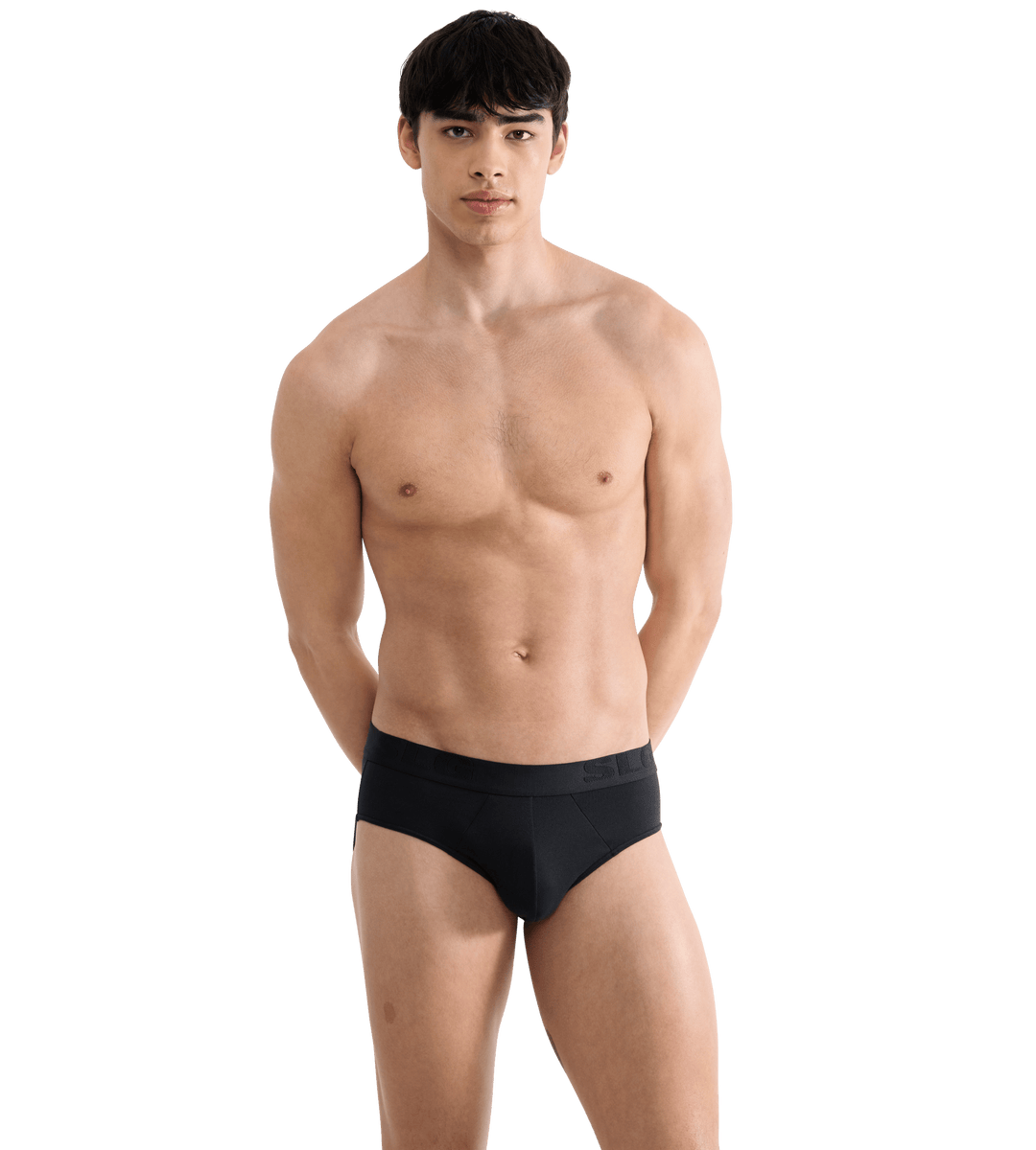 Sloggi - SLG Base Soft Brief 2-pack - 0004 Black Slip Sloggi 