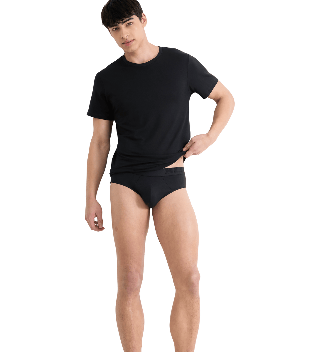 Sloggi - SLG Base Soft Brief 2-pack - 0004 Black Slip Sloggi 