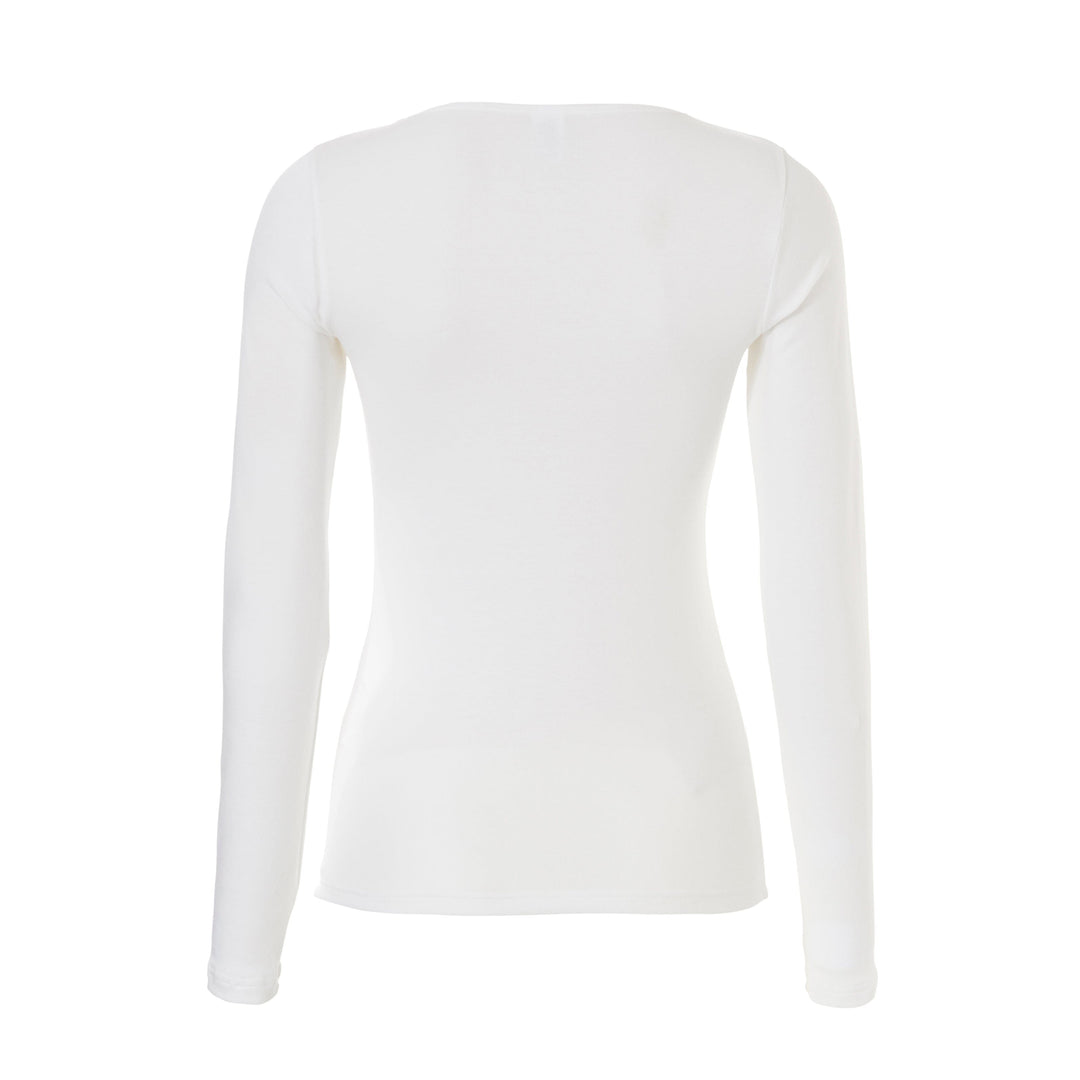 Ten Cate - 30241 - Thermo Long Sleeve Dames - Snow White Thermo Ondergoed Ten Cate 